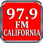 Radio 97.9  FM Radio California  97.9 FM Usa Song-icoon