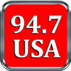 94.7 FM Radio Station Usa Music App 94.7 FM Online ikon