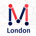 Metro Londres - offline free ícone
