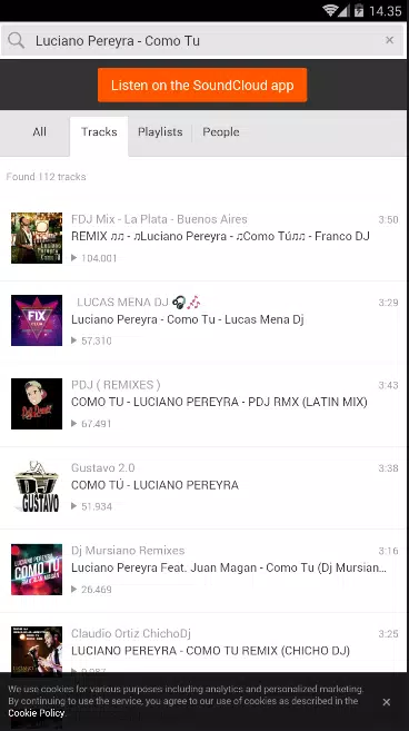 Descarga de APK de Luciano Pereyra Musica para Android