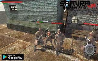 Samurai Warrior Survival Ninja Assassin Simulator Affiche