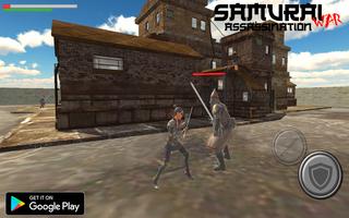 Samurai Warrior Survival Ninja Assassin Simulator capture d'écran 1