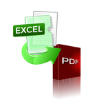Excel to PDF Converter Pro + icône