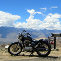 Motorcycle & The Mountains