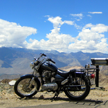 Motorcycle & The Mountains