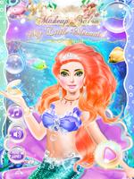 MakeUp Salon My Little Mermaid पोस्टर