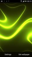 Neon Glitter Wave HD LWP poster