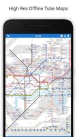 LMTube: London Map - Tube poster