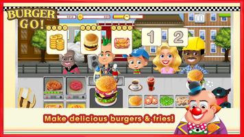 バーガーゴー - 楽しいお料理ゲーム Burger Go ポスター