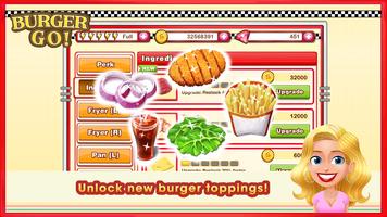 バーガーゴー - 楽しいお料理ゲーム Burger Go スクリーンショット 1