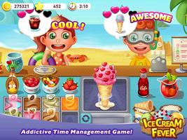 Ice Cream Fever - Cooking Game Cartaz