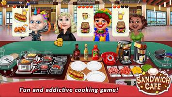 Sandwich Cafe - Cooking Game পোস্টার