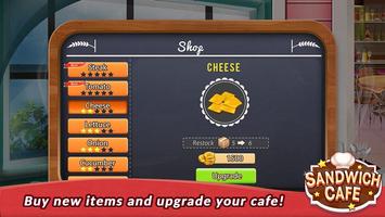 Sandwich Cafe - Cooking Game capture d'écran 2