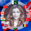 All Countries Face Flags Photo Editor App