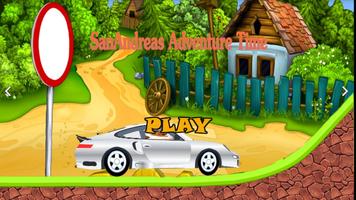 Andreas adventure San постер