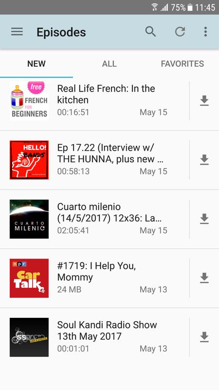 Podcast Tunes für Android - APK herunterladen Podcast Tunes für Android - APK herunterladen