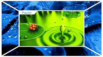 برنامه‌نما Newest Water Drop Wallpaper عکس از صفحه