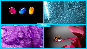 برنامه‌نما Newest Water Drop Wallpaper عکس از صفحه