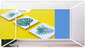 Easy DIY Tropical Leaf Art capture d'écran 1