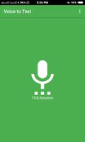Voice to text पोस्टर