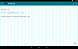 Latin Phrases & Proverbs Lite. 截图 2