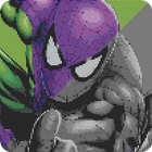 Color By Number Superhero Coloring Book Pixel Art アイコン