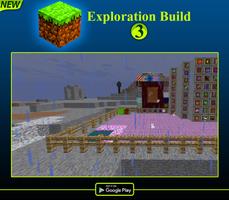 New Exploration Base 3 - Block Craft Building Affiche