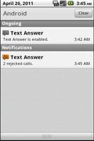 Text Answer ภาพหน้าจอ 1