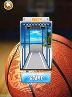 Flicka Ball Basketball Poster