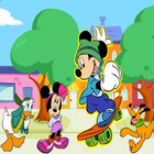 Minnie and Mickey Games Mouse Adventure Zeichen