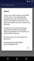 NTC Meet Free SMS capture d'écran 2