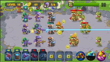 Zombie Invasion: City Defense screenshot 2