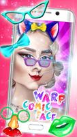 Warp Comic Face پوسٹر