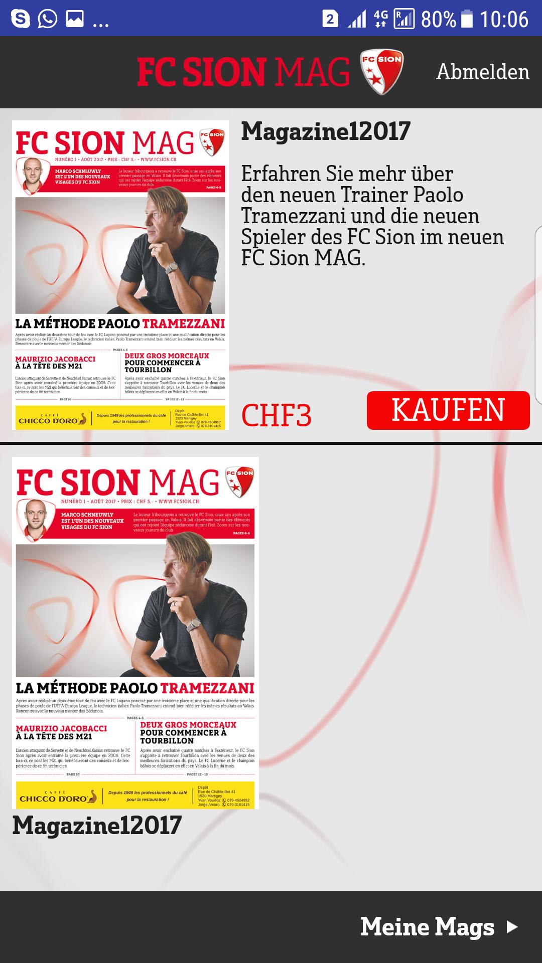 FC SION MAG for Android - APK Download