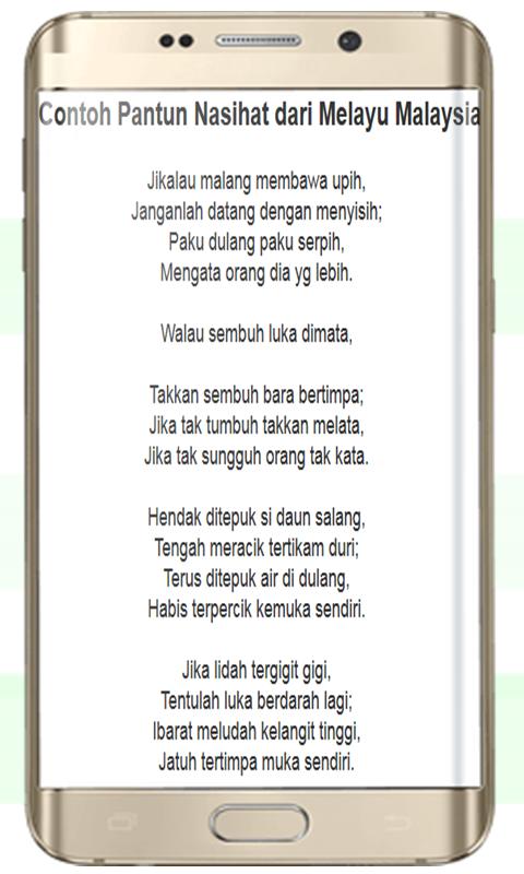 Contoh Pantun Nasihat Dari Melayu Malaysia For Android Apk Download