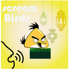 scream bird icône