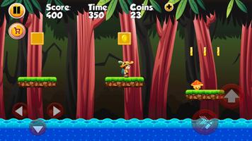 Sandy's World Adventure: Jungle Run Cartaz