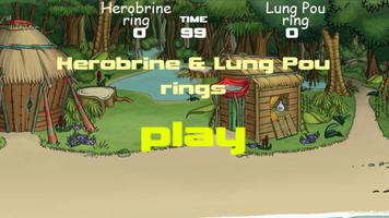 Herobrine & Lung Pou Rings capture d'écran 3