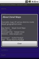 Nepal Zonal Maps capture d'écran 1