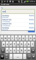 its MY sms - SMS Encryption capture d'écran 2