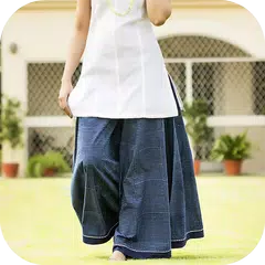 Dhoti Palazzo Tulip Designs APK download