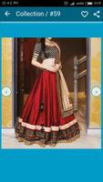 Lehenga and Half Saree Designs 스크린샷 3