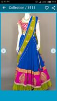 Lehenga and Half Saree Designs স্ক্রিনশট 1