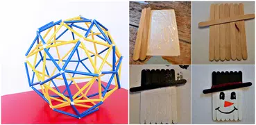 Popsicle Sticks and Similar DIY Craft Ideas