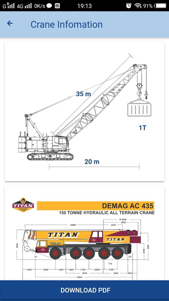 Crane Lift Plan System by SDG (Unreleased) APK for Android Download