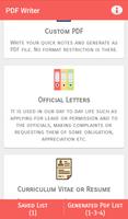 Pdf Writer پوسٹر