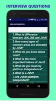 JAVA BOOK -  JAVA PROGRAMS تصوير الشاشة 4