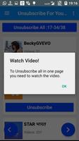 Unsubscribe For YouTube スクリーンショット 3