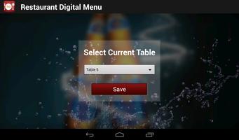 Restaurant Digital Menu imagem de tela 1