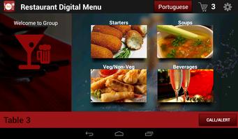 برنامه‌نما Restaurant Digital Menu عکس از صفحه